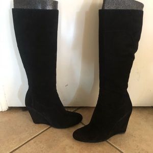 Black Suede Boots
